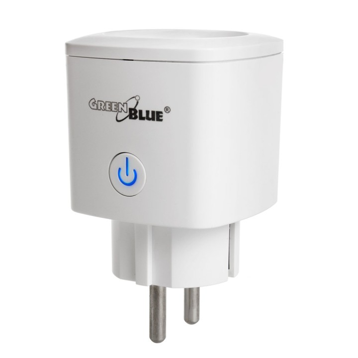 GreenBlue WiFi presa controllata da remoto Android/iOS/Alexa/Google Home consumo energetico timer energetico massimo 3680W tipo 