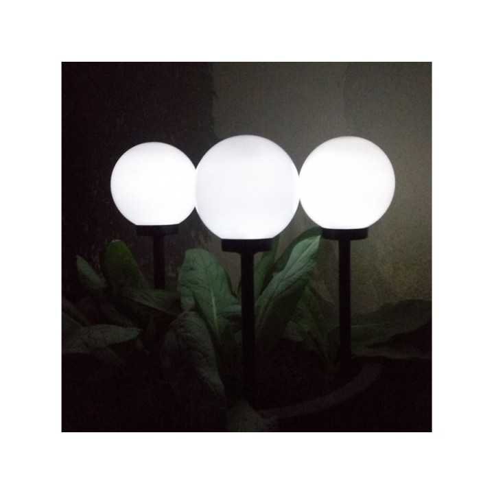 Greenblue 46572 Illuminazione per palo/montante da esterno nero bianco LED