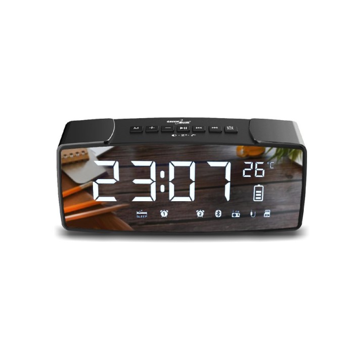 Greenblue 62917 orologio digitale nero grigio