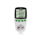 Greenblue GB202 wattmetro bianco 0 - 9999 W display integrato LCD
