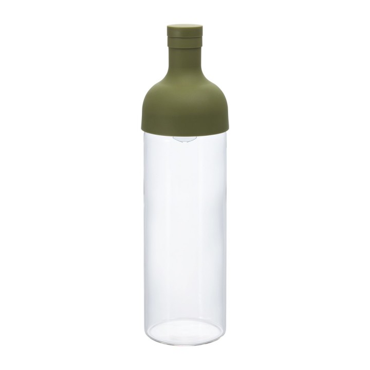 HARIO Bottiglia per tè freddo con filtro 750ml verde oliva