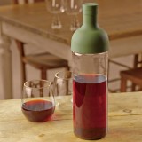 HARIO Bottiglia per tè freddo con filtro 750ml verde oliva