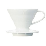 HARIO V60-01 Gocciolatoio ceramica bianca