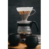 HARIO V60-02 Gocciolatoio plastica trasparente