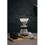 HARIO V60-02 Gocciolatoio plastica trasparente