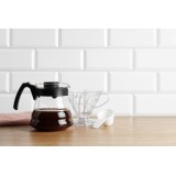 HARIO V60-02 Gocciolatoio plastica trasparente