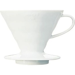 HARIO V60-02 Gocciolatoio ceramica bianca