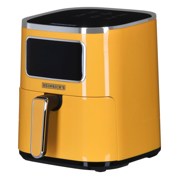 Heinrich‘’s HFR 8216 friggitrice ad aria calda 5.0 l 1450 W giallo