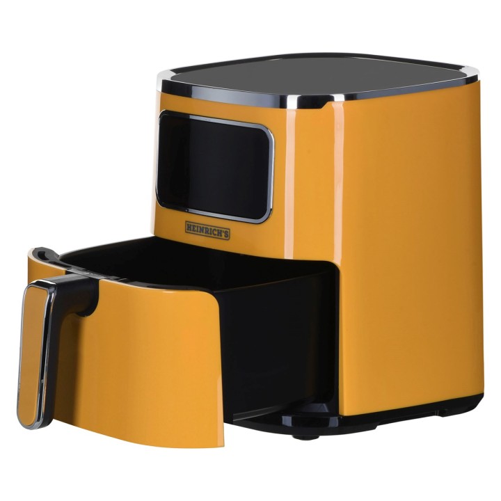 Heinrich‘’s HFR 8216 friggitrice ad aria calda 5.0 l 1450 W giallo