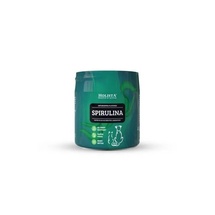 HOLISTA Spirulina - integratori per cani e gatti - 100g