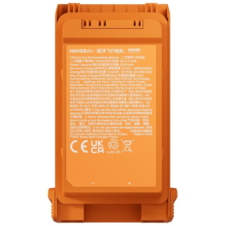 HOVERAir SP18H001 Batteria drone Arancione