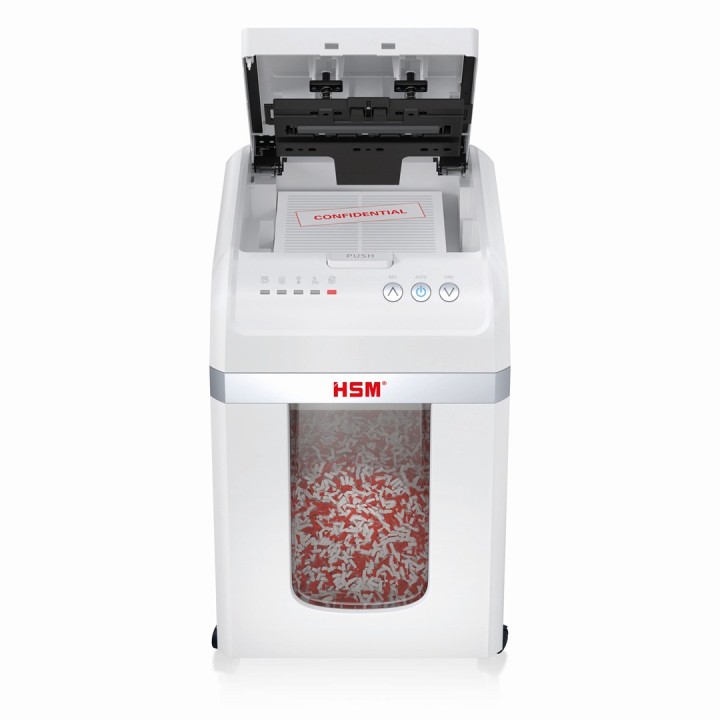 HSM Autofeed X200 distruggidocumenti con alimentatore automatico 30 L P4 4 x 12 mm