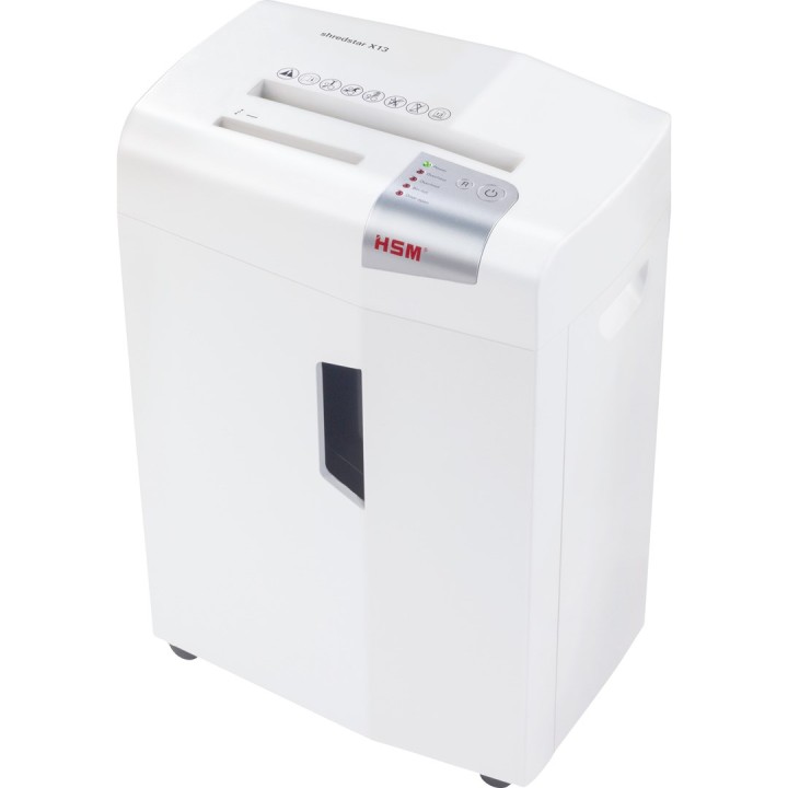 HSM distruggidocumenti shredstar X13 4 x 37 mm + meccanismo separato CD-cutting