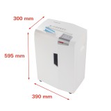 HSM distruggidocumenti shredstar X13 4 x 37 mm + meccanismo separato CD-cutting