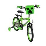 Huffy Minecraft 16 Bicicletta verde 21404W