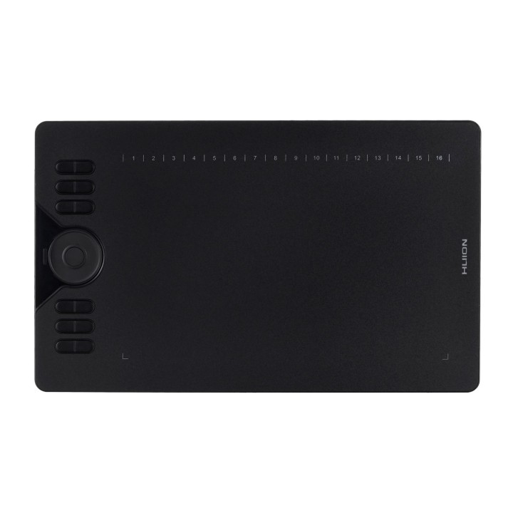 HUION HS610 tavoletta grafica 5080 lpi 254 x 158.8 mm USB nera