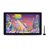 HUION Kamvas 24 tavoletta grafica Plus 5080 lpi 526 85 x 296 35 mm USB-C nera