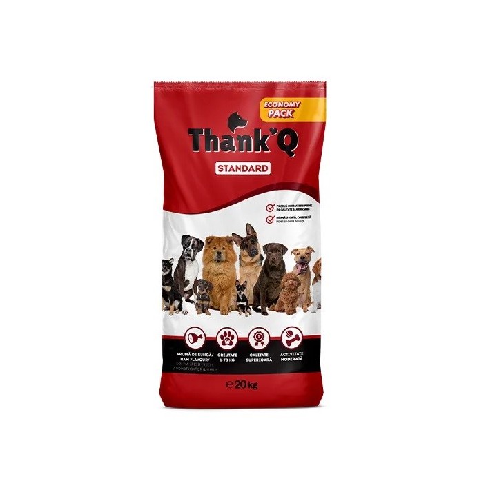 THANK'Q Standard Manzo - cibo secco per cani - 20kg