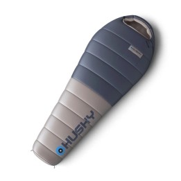 Husky DOPY Sacco a pelo in piuma -25 °C 85 × 220 cm 1.69 kg blu-grigio