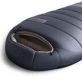 Husky DOPY Sacco a pelo in piuma -25 °C 85 × 220 cm 1.69 kg blu-grigio