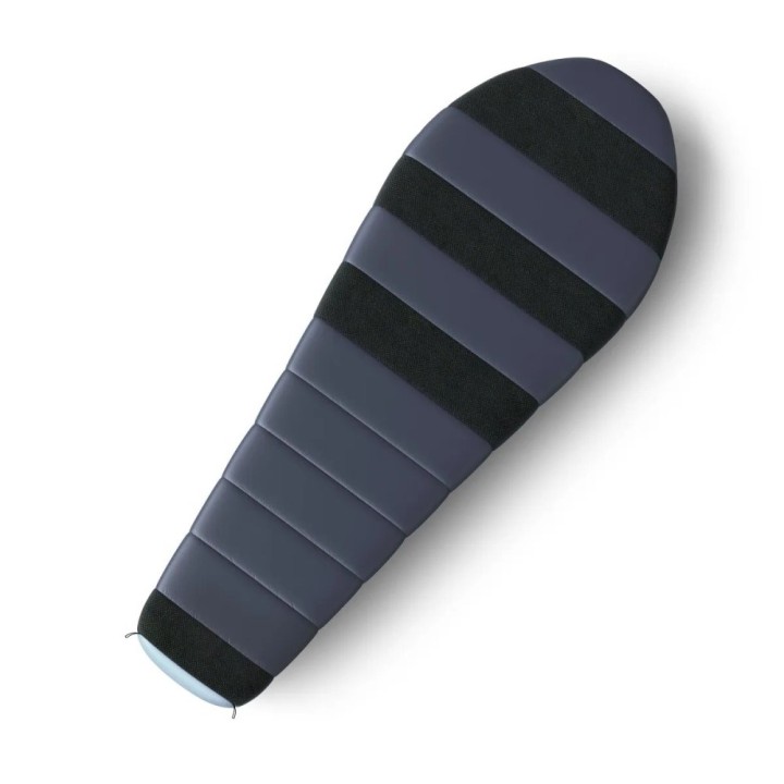 Husky DRAPE Sacco a pelo in piuma -20 °C 85 × 220 cm 1.25 kg blu