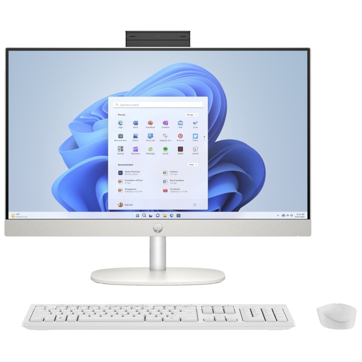 HP 24-cr0312nw AMD Ryzen™ 5 7520U 60.5 cm (23.8 ) 1920 x 1080 px All-in-One PC 16 GB LPDDR5-SDRAM 512 GB SSD Windows 11 Home Wi-