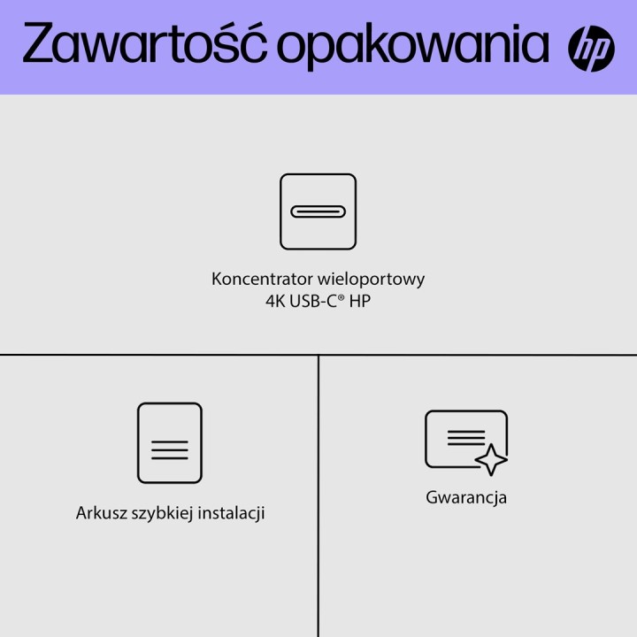 Hub multifunzione HP 4K USB-C