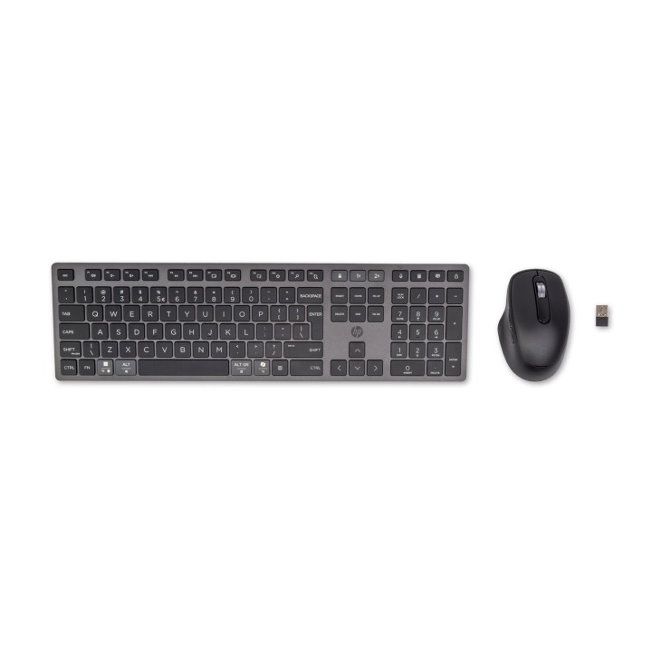 HP 720 Combo tastiera e mouse wireless ricaricabili multi-dispositivo