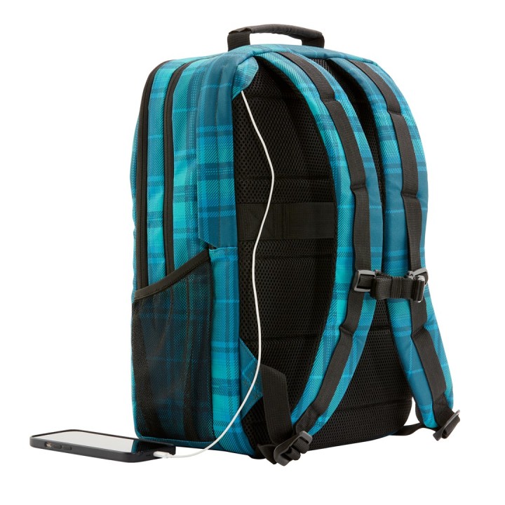 HP Campus XL Zaino plaid tartan