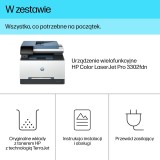 HP Stampante laser LaserJet Pro MFP 3302fdn a colori A4 600 x 600 DPI 25 ppm