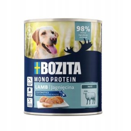 BOZITA Patè Monoprotein Agnello - cibo umido per cani - 800g