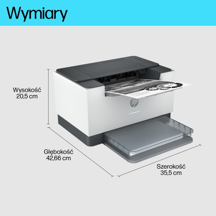 HP LaserJet M207dw Stampante wireless bianca e nera fronte retro