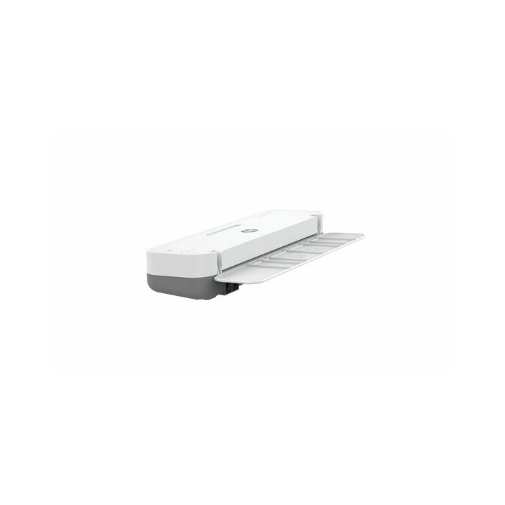 HP ONELAM 400 A3 plastificatrice Hot/Cold con taglierina integrata arrotondatore angoli velocità 40 cm/min + 15 buste: 3xA4 4xA5