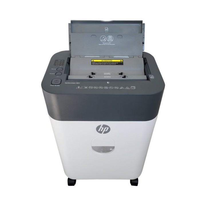 HP ONESHRED distruggidocumenti Auto 100CC bianco-grigio