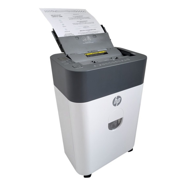HP ONESHRED distruggidocumenti Auto 100CC bianco-grigio