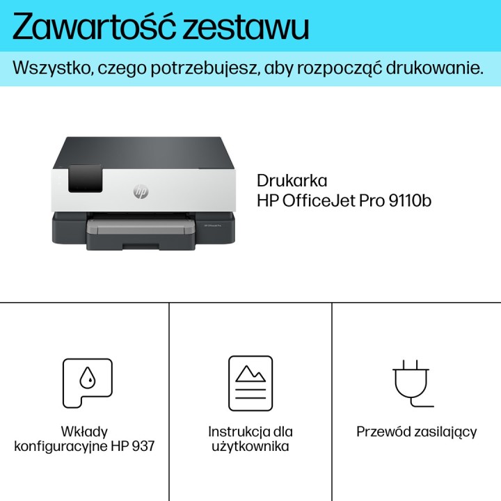 HP OfficeJet Pro 9110b Stampante wireless a colori stampa fronte-retro