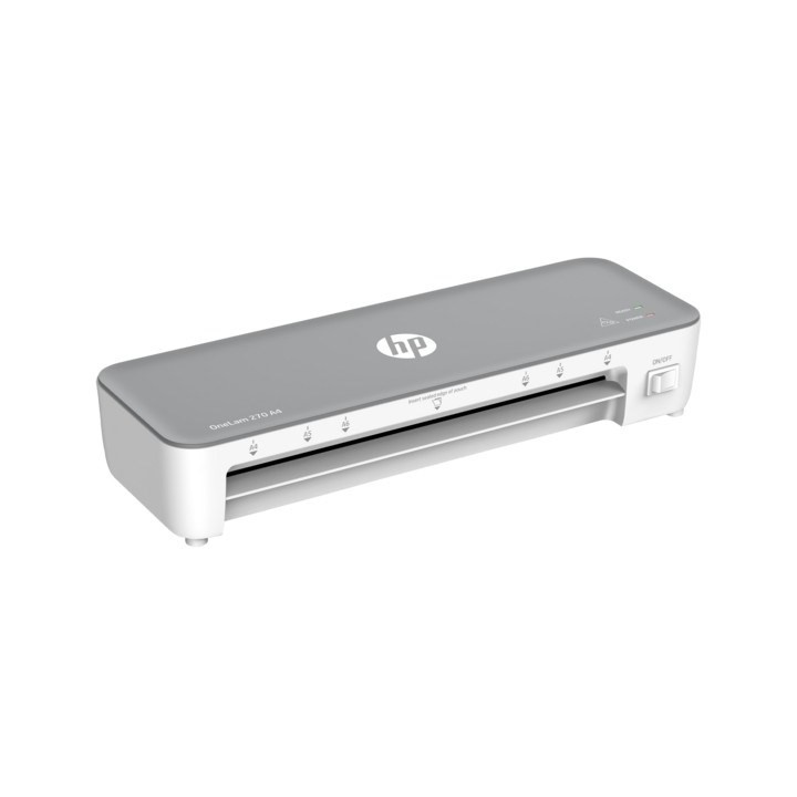 HP OneLam 270 plastificatrice A4 Hot 5 buste: A4/80 mic grigio