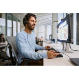 HP Poly Mission 425 Cuffia stereo con filo USB classica
