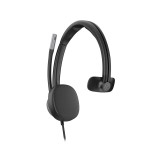 HP Poly Mission 615 Cuffia monoaurale con filo USB