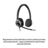 HP Poly Mission 625 Cuffia stereo con filo USB