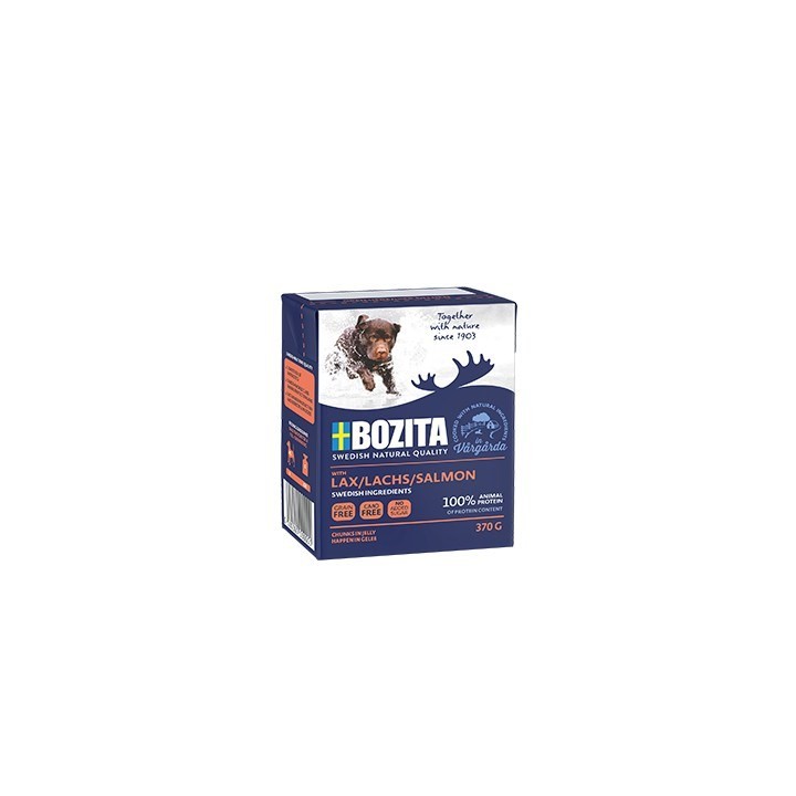 Bozita 00004260 Cibo umido per cani Salmone Adult 370 g