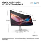 HP Series 7 Pro 34 pollici WQHD Monitor per conferenze - 734pm