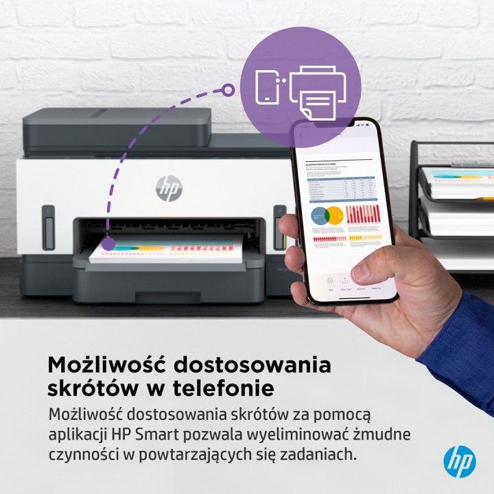 HP Smart Tank 750 All-in-One Getto termico A4 4800 x 1200 DPI 15 ppm Wi-Fi
