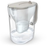 BRITA Brocca filtrante Style ESSENTIAL XL sabbia + 3 x MX filtro Pro Pure Performance