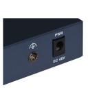 Hikvision DS-3E0106HP-E Collegamenti di rete Switch Fast Ethernet non gestito (10/100) PoE Supporto Blu