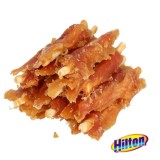 HILTON Bastoncini pelle di bufalo bianca ripieno di pollo - Bocconcini per cani - 500 g
