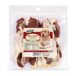 HILTON Orecchio di Coniglio con Anatra - masticativo per cani - 500g