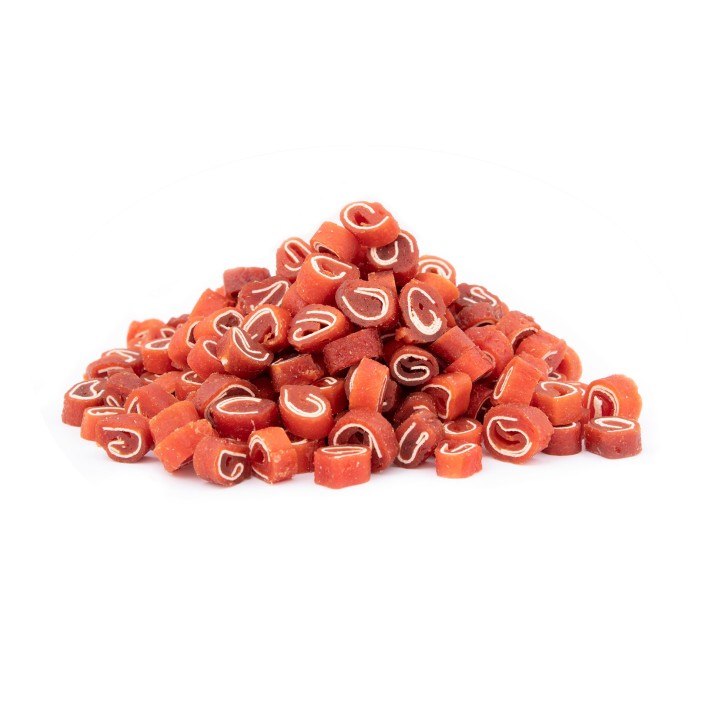 HILTON Involtini Sushi Anatra con Pesce - snack per cani - 500 g