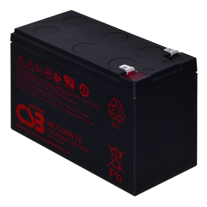Batteria HR1234WF2 CSB 9Ah 12V