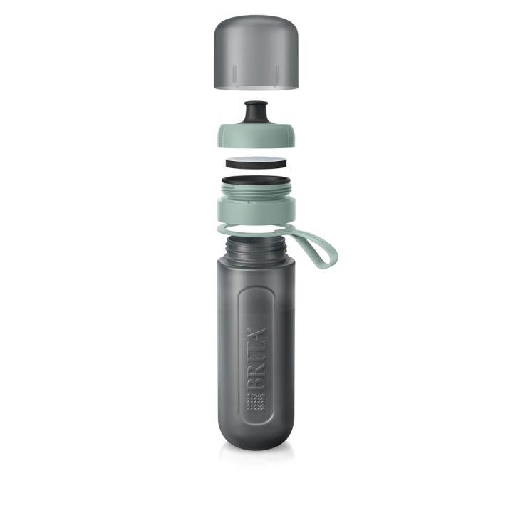 Brita Active Bottiglia filtro a 2 dischi verde